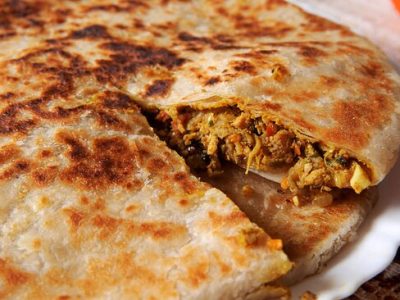 Mumbai Karachi Qeema-paratha